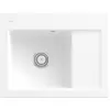 Image de Villeroy & Boch, Évier, V&B Evier SUBWAY 45 COMPACT 650x510mm Be li main lit. stone whote C+ (51 cm, 65 cm)