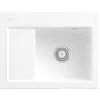 Image de Villeroy & Boch, Évier, V&B Evier SUBWAY 45 COMPACT 650x510mm Be re Handbet. stone whote C+ (Evier encastré, 51 cm, 65 cm)