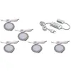 Image de Hera, Applique + plafonnier, Lot de 5 lampes LED encastrées