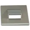 Image de Hera, Plafonnier, Applique murale encastrable LED Wall Down 18W 220-240V 50-60Hz blanc chaud aspect inox (90 lm)