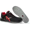 Image de Albatros, Chaussures de travail, Chaussure de sécurité GRID LOW taille 44 noir/rouge S3 SRC EN ISO 20345:2011 microfibre/tissu (S3, 44)