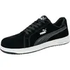 Image de Puma, Chaussures de travail, Iconic Suede Black Low S1P (S1P, 46)