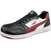 Image de Puma, Chaussures de travail, Frontcourt Blk/Wht/Red Low S3 (S3, 39)