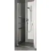 Image de Kermi Raya draaideur links 88x200 cm Helder Glas/Zilver Glans