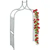 Image de Relaxdays, Plantes : accessoires, Arcade de rosiers avec pointes (60 cm, 144 cm)