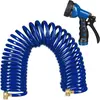 Image de Relaxdays, Tuyau d'arrosage, Tuyau en spirale (10 m, 11 mm)