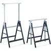 Image de Relaxdays, Établi, Lot de 2 Tréteaux (68.50 cm, 58 cm)