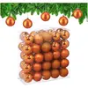 Image de Relaxdays, Décorations de sapin de Noël, Weihnachtskugeln im 50er Set (50x)