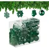 Image de Relaxdays, Décorations de sapin de Noël, 100-tlg. Weihnachtskugeln-Set (100 x)