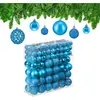 Image de Relaxdays, Décorations de sapin de Noël, Ensemble de boules de Noël (150x)
