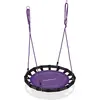 Image de Relaxdays Balançoire nid d'oiseau rond 80 cm
