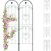 Image de Relaxdays, Plantes : accessoires, Treillis jardin set de 2 (1.50 cm, 50 cm)