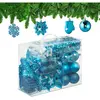 Image de Relaxdays, Décorations de sapin de Noël, ensemble de 100 boules de Noël (100 x)