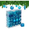 Image de Relaxdays, Décorations de sapin de Noël, 110 pcs. ensemble de boules de Noël (110x)