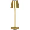 Image de FHL easy, Lampe de table, FHL Viletto LED Tischleuchte 2W dimmbar Akku warmweiss messingfarben 850589