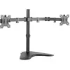 Image de LogiLink Support de bureau pour moniteur double (Tables, 32", 8 kg), Support de moniteur, Noir