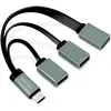 Image de LogiLink UA0315 (USB-C, 3 ports), Station d'accueil + hub USB, Noir