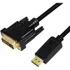 Image de LogiLink DisplayPort   DVI (1 m), Câble vidéo, Noir
