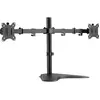 Image de LogiLink TIS 17"-32" 2TFT 3 articulations noir. max. 8KG, stand (Tables, 32", 8 kg), Support de moniteur, Noir