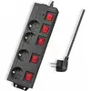 Image de LogiLink, Multiprise, Prises multiples (4x, CEE 7/3, 1.50 m)
