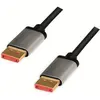 Image de LogiLink DisplayPort   DisplayPort (1 m), Câble vidéo, Noir, Gris