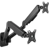 Image de LogiLink BP0146 monitorarm muurbevestiging 2x32 Zwart