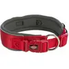 Image de Trixie Collier Premium Hond Extra Breed Rood / Grafiet Grijs (L, M, Chien, Général), Collier + laisse