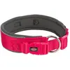 Image de Trixie Collier Premium Hond Extra Breed Fuchsia / Grafiet Grijs (54, 56, 58, 60, 62, Chien, Promenade), Collier + laisse