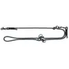 Image de Trixie Laisse Soft Rope V S-XL, 2 m, noir/gris (L, M, S, XL, Chien, Général), Collier + laisse