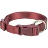 Image de Trixie Collier Hond Premium Sangria Rood - 22-35X1 Cm (S, XS, Chien), Collier + laisse