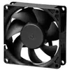 Image de Sunon Ventilateur DC 24V xx RoHS (80 mm), Ventilateur PC, Noir