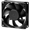 Image de Sunon Ventilateur DC 12V 80x80x25 palier lisse (80 mm), Ventilateur PC, Noir