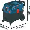 Image de Bosch Professional, Aspirateur industriel, GAS 12-40 MA (Aspirateur eau et poussière)