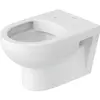 Image de Duravit, Cuvette toilettes + bidet, WC suspendu DuraStyle Basic Rimless blanc
