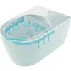 Image de Duravit, Abattant WC, WWC ME by Starck COMPACT RIMLESS profond, 370x480mm HygieneGlaze blanc
