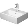 Image de Duravit, Lavabo, Lave-mains VERO AIR m ÜL HLB 450x350mm sans trou pour robinet blanc (350 mm, 450 mm)