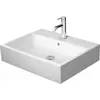 Image de Duravit, Lavabo, Vasque à poser VERO AIR m ÜL HLB geschli 600x470mm 1 HL blanc (470 mm, 600 mm)