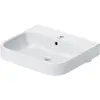 Image de Duravit, Lavabo, Meuble lavabo HAPPY D.2 m ÜLB HLB 600x505mm geschli 1 HL blanc (505 mm, 600 mm)