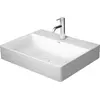 Image de Duravit, Lavabo, DuraSquare meuble lavabo 60x47cm, poli, 1 trou pour robinet, sans trop-plein, avec table de (470 mm, 600 mm)