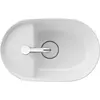 Image de Duravit, Lavabo, Vasque à poser LUV sans vidage m HLB 420x270mm latéral 1 HL blanc (270 mm, 420 mm)