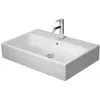Image de Duravit, Meuble sous-lavabo, Lavabo VERO AIR o ÜL m HLB geschli 700x470mm o HL weiss (70 x 47 x 165 cm)