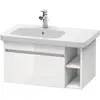 Image de Duravit, Meuble sous-lavabo, Meuble sous-vasque DURASTYLE 448x730x398mm blanc brillant (73 x 44.80 x 39.80 cm)