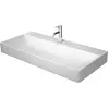 Image de Duravit, Lavabo, Lavabo DURASQUARE sans meuble avec plan de toilette fermé 1000x470mm 1 HL blanc (470 mm, 1000 mm)