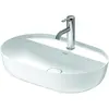 Image de Duravit, Lavabo, Vasque à poser LUV o ÜL m HLB 600x400mm 1 HL blanc satiné (400 mm, 600 mm)