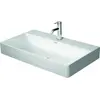 Image de Duravit, Lavabo, Lavabo DURASQUARE sans meuble avec plan de toilette 800x470mm sans robinetterie blanc (470 mm, 800 mm)