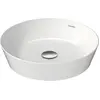 Image de Duravit, Lavabo, Vasque à poser CAPE COD o ÜL sans plage de robinetterie d= 430mm blanc (430 mm, 430 mm)