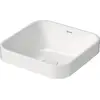 Image de Duravit, Lavabo, Vasque à poser 40 x 40 cm Happy D.2 Plus blanc 2359400000 (400 mm, 400 mm)