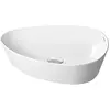 Image de Duravit, Lavabo, Vasque à poser CAPE COD o ÜL o HLB 500x405mm blanc satiné (405 mm, 500 mm)