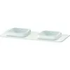 Image de Duravit, Console de lavabo, Happy D.2 Plus Console HP032K, 1300x550 mm, 2 découpes, pour base lavabo HP4943