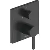 Image de Duravit, Robinetterie de salle de bains, Mitigeur monocommandé pour bain C.1 UP avec inverseur carré noir mat